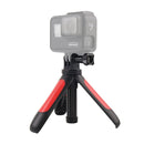 GP446 Multifunctional Mini Fixed Tripod for GoPro HERO10 Black / HERO9 Black / HERO8 Black /7 /6 /5 /5 Session /4 Session /4 /3+ /3 /2 /1, DJI Osmo Action, Xiaoyi and Other Action Cameras(Red)