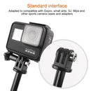 GP446 Multifunctional Mini Fixed Tripod for GoPro HERO10 Black / HERO9 Black / HERO8 Black /7 /6 /5 /5 Session /4 Session /4 /3+ /3 /2 /1, DJI Osmo Action, Xiaoyi and Other Action Cameras(Red)