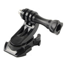 GP451 360-degree Rotating J-type Base for GoPro HERO10 Black / HERO9 Black / HERO8 Black /7 /6 /5 /5 Session /4 Session /4 /3+ /3 /2 /1, DJI Osmo Action, Xiaoyi and Other Action Cameras