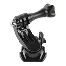 GP451 360-degree Rotating J-type Base for GoPro HERO10 Black / HERO9 Black / HERO8 Black /7 /6 /5 /5 Session /4 Session /4 /3+ /3 /2 /1, DJI Osmo Action, Xiaoyi and Other Action Cameras