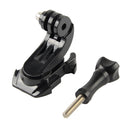 GP451 360-degree Rotating J-type Base for GoPro HERO10 Black / HERO9 Black / HERO8 Black /7 /6 /5 /5 Session /4 Session /4 /3+ /3 /2 /1, DJI Osmo Action, Xiaoyi and Other Action Cameras