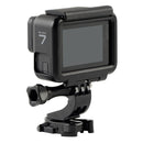 GP451 360-degree Rotating J-type Base for GoPro HERO10 Black / HERO9 Black / HERO8 Black /7 /6 /5 /5 Session /4 Session /4 /3+ /3 /2 /1, DJI Osmo Action, Xiaoyi and Other Action Cameras