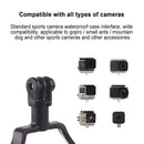GP458 Camera Neck Fixed Shooting Bracket for GoPro HERO10 Black / HERO9 Black / HERO8 Black /7 /6 /5 /5 Session /4 Session /4 /3+ /3 /2 /1, DJI Osmo Action, Xiaoyi and Other Action Cameras