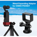 Sunnylife OP-Q9192 Metal Adapter Bracket for DJI OSMO Pocket(Black)