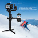 Sunnylife RO-Q9153 Handle Grip Extension Bracket Clamp with Mounting Adapter for DJI RONIN-S Gimbal(Black)