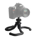 V-R1 Mini Octopus Flexible Tripod Holder with Ball Head for SLR Cameras, GoPro, Cellphone(Black)