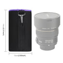 SLR Camera Lens Bag Micro Single Lens Bag Lens Inner Bile Bag Waterproof Protective Case Plus Velvet Thickening, Diameter: 10cm, Height: 14cm(Purple)