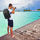 INDEPMAN DL-B016 Portable Waterproof Scratch-proof Outdoor Sports Sling Shoulder Bag Camera Bag Phone Tablet Bag for GoPro, SJCAM, Nikon, Canon, Xiaomi Xiaoyi YI, iPad, Apple, Samsung, Huawei, Size: 25.5 * 19 * 44 cm(Green)