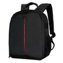 DL-B028 Portable Casual Style Waterproof Scratch-proof Outdoor Sports Backpack SLR Camera Bag Phone Bag for GoPro, SJCAM, Nikon, Canon, Xiaomi Xiaoyi YI, iPad, Apple, Samsung, Huawei, Size: 27.5 * 12.5 * 34 cm(Orange)