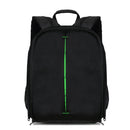 DL-B028 Portable Casual Style Waterproof Scratch-proof Outdoor Sports Backpack SLR Camera Bag Phone Bag for GoPro, SJCAM, Nikon, Canon, Xiaomi Xiaoyi YI, iPad, Apple, Samsung, Huawei, Size: 27.5 * 12.5 * 34 cm(Green)
