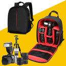 DL-B028 Portable Casual Style Waterproof Scratch-proof Outdoor Sports Backpack SLR Camera Bag Phone Bag for GoPro, SJCAM, Nikon, Canon, Xiaomi Xiaoyi YI, iPad, Apple, Samsung, Huawei, Size: 27.5 * 12.5 * 34 cm(Red)