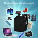 DL-B028 Portable Casual Style Waterproof Scratch-proof Outdoor Sports Backpack SLR Camera Bag Phone Bag for GoPro, SJCAM, Nikon, Canon, Xiaomi Xiaoyi YI, iPad, Apple, Samsung, Huawei, Size: 27.5 * 12.5 * 34 cm(Red)