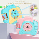 Children Cartoon Projector Simulated Camera Educational Toys (Pink)