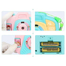 Children Cartoon Projector Simulated Camera Educational Toys (Pink)