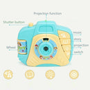 Children Cartoon Projector Simulated Camera Educational Toys (Pink)