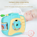 Children Cartoon Projector Simulated Camera Educational Toys (Pink)