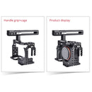 YELANGU CA7 YLG0908A Handle Video Camera Cage Stabilizer for Sony A7K & A7X & A73 & A7S & A7R & A7RII & A7SII (Black)