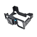 YELANGU CA7 YLG0908A-A01 Video Camera Cage Stabilizer for Sony A7K & A7X & A73 & A7S & A7R & A7RII & A7SII(Black)