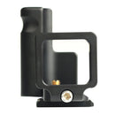 1/4 inch Vertical Shoot Quick Release L Plate Bracket Base Holder for Sony RX100II / RX100III / RX100V / M6 (Black)