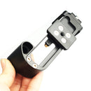 1/4 inch Vertical Shoot Quick Release L Plate Bracket Base Holder for Sony RX100II / RX100III / RX100V / M6 (Black)