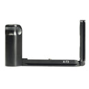 1/4 inch Vertical Shoot Quick Release L Plate Bracket Base Holder for FUJIFILM X-T3 (Black)
