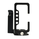 1/4 inch Vertical Shoot Quick Release L Plate Bracket Base Holder for FUJIFILM X-T3 (Black)
