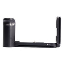 1/4 inch Vertical Shoot Quick Release L Plate Bracket Base Holder for FUJIFILM X-T2 (Black)