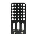 130B Universal 1/4 inch / 3/8 inch Vertical Shoot Quick Release L Plate Bracket Base Holder(Black)