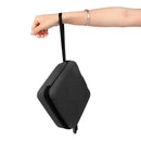 Sunnylife DJI-LM54 Portable Diamond Texture PU Leather Storage Bag for DJI Osmo Mobile 3, Size: 19.5cm x 18.5cm x 7.7cm