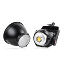 Aputure LS C120D II High Color Restoration CRI 96 Light Storm Natural White Light 5500K COB LED Studio Video Light with 2.4GHz Wireless Remote & Control Box (Black)