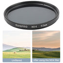 RUIGPRO for GoPro HERO 7/6 /5 Professional 52mm ND4 Lens Filter with Filter Adapter Ring & Lens Cap