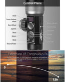 AFI D3 3-Axis Stabilized Handheld Gimbal Stabilizer for GoPro, DSLR Cameras, Smartphones, Built-in Foldable Tripod, Follow Focus Function(Black)