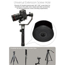AFI D3 3-Axis Stabilized Handheld Gimbal Stabilizer for GoPro, DSLR Cameras, Smartphones, Built-in Foldable Tripod, Follow Focus Function(Black)