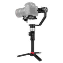 AFI D3 3-Axis Stabilized Handheld Gimbal Stabilizer for GoPro, DSLR Cameras, Smartphones, Built-in Foldable Tripod, Follow Focus Function(Black)