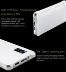 F12 Pocket 112 LEDs 1080LUX Professional Vlogging Photography Video & Photo Studio Light with OLED Display for Canon / Nikon DSLR Cameras(White)