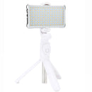 F12 Pocket 112 LEDs 1080LUX Professional Vlogging Photography Video & Photo Studio Light with OLED Display for Canon / Nikon DSLR Cameras(White)