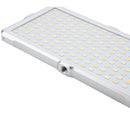 F18 Pocket 180 LEDs Professional Vlogging Photography Video & Photo Studio Light with OLED Display for Canon / Nikon DSLR Cameras(White)