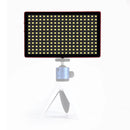 Litu Foto L28 Pocket 228 LEDs Professional Vlogging Photography Video & Photo Studio Light for Canon / Nikon DSLR Cameras (Red)