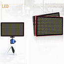 Litu Foto L28 Pocket 228 LEDs Professional Vlogging Photography Video & Photo Studio Light for Canon / Nikon DSLR Cameras (Red)