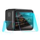 For GoPro HERO8 Black Lens + LCD Display Tempered Glass Film(Transparent)