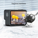 For GoPro HERO8 Black Lens + LCD Display Tempered Glass Film(Transparent)