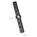 ZHIYUN Extension Frame with 1/4 inch Mounting Screw for Smooth / Crane / EVO / Rider Series Stabilizer(Black)