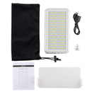 LED-013 Pocket 112 LEDs Professional Vlogging Photography Video & Photo Studio Light with OLED Display & Cold Shoe Adapter Mount for Canon / Nikon DSLR Cameras