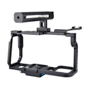 YELANGU C9-A YLG0911A Handle Video Camera Cage Stabilizer for DJI BMPCC 4K(Black)