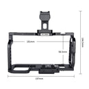 YELANGU C9-A YLG0911A Handle Video Camera Cage Stabilizer for DJI BMPCC 4K(Black)