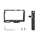 YELANGU C9-A YLG0911A Handle Video Camera Cage Stabilizer for DJI BMPCC 4K(Black)