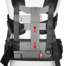 YELANGU B300 Three-axis Shock-absorbing Arm Vest Stabilizing Camera Support System Easy Rig for DSLR & DV Digital Video Cameras (Black)