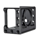 YELANGU C10 Housing Shell CNC Aluminum Alloy Protective Cage with Screw & Base Adapter for Sony RX0 II(Black)