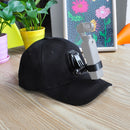 STARTRC Baseball Hat with J-Hook Buckle Mount & Screw for Xiaomi FIMI Palm 4K Gimbal Camera(Black)