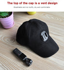 STARTRC Baseball Hat with J-Hook Buckle Mount & Screw for Xiaomi FIMI Palm 4K Gimbal Camera(Black)